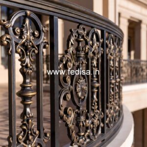 Elegant Brass Balcony Railing For Designer Interiors Main Gate Grill Design 2026