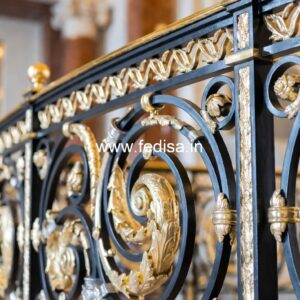 Brass Balcony Railing Design For Premium Decor Steel Grill Design Front