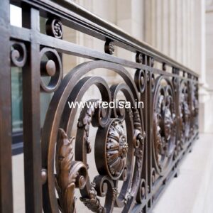 Decorative Brass Staircase Railing For Interior Design Window Grill Design In Stainless Steel