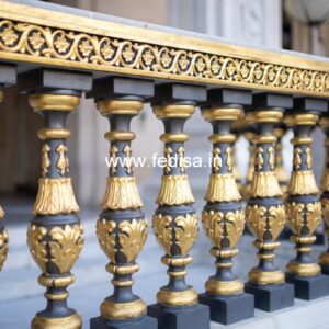 Elegant Brass Stair Railing Design Ideas Grill Jangla Design