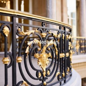 Handcrafted Brass Railing Design For Villas Best Grill Design For Home