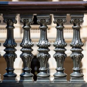 Royal Style Brass Railing Design Ideas Triangle Window Grill Design