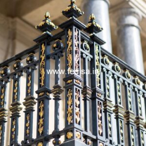 Antique Finish Brass Railing Design For Interiors Modern Design Gate Grill Design