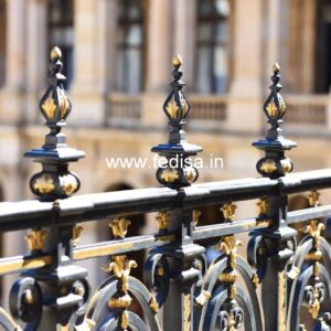 Custom Brass Railing Design For Staircases Powder Coating Grill Design