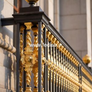 Stylish Brass Balcony Railing Design Ideas Modern Stainless Steel Balcony Grill Design