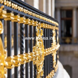 Decorative Brass Staircase Design Ideas Iron Grill Main Gate Design