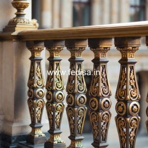 Modern Brass Railing For Interior Spaces Lokhand Ka Grill
