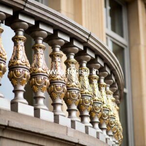 Designer Brass Staircase Railing Ideas Local Grill Design