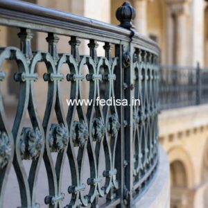 Antique Brass Railing For Classic Homes Security Door Grill Design