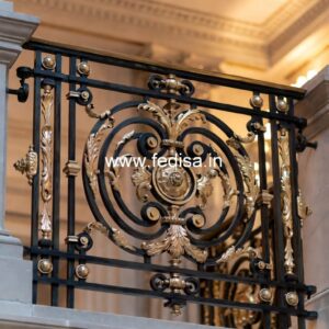 Brass Stair Railing Design For Premium Villas Ss Grill Design For Balcony Price