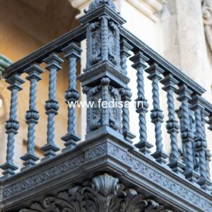 Brass Railing Design For High-end Interiors Front Door Safety Gate Design