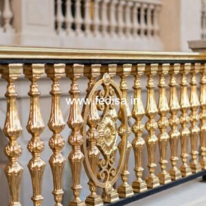 Luxury Brass Balcony Railing For Elegant Homes Pipe Grill Design For Balcony