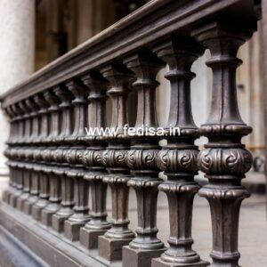 Modern Brass Railing Design For Stylish Interiors Spider Web Grill Design