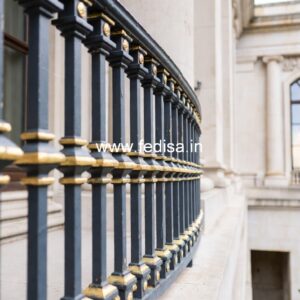 Decorative Brass Railing Design With Classic Finish Design For Gate Grill