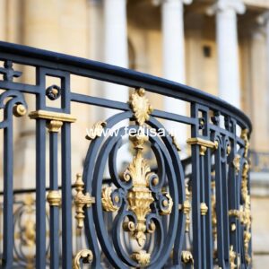 Modern Brass Stair Railing Design Inspiration Grill Window Color Design