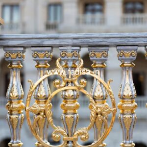 Elegant Brass Railing Design For Interior Projects Modern Grill Gate