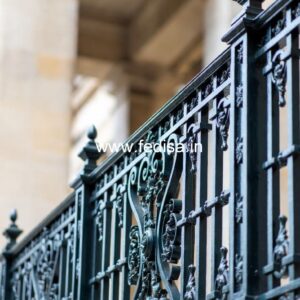 Stylish Brass Balcony Railing With Modern Design Iron Grill Design For Box Window