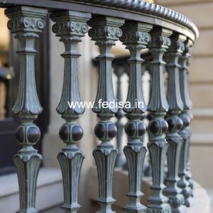 Brass Handrail Design For Contemporary Homes Mandir Grill Gate