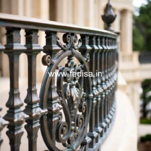Premium Brass Balcony Railing For Luxury Spaces Steel Grills Fence Design
