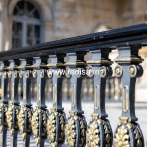 Modern Brass Railing Design For Interior Decor Window Grill Design Pipe