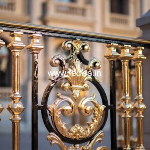 Premium Brass Handrail Design For Modern Spaces Home Iron Window Design