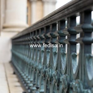 Elegant Brass Railing Design For Modern Projects Grill Design With Flower