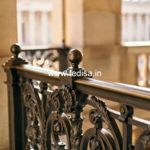Stylish Brass Balcony Railing For Premium Homes Khidki Grill Design Simple