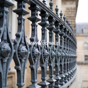 Decorative Brass Stair Railing Design For Villas Door Grill Design Simple