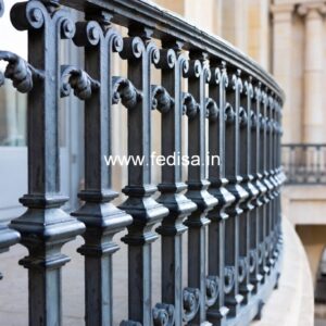 Premium Brass Staircase Railing With Fine Craftsmanship New Grill Design Window