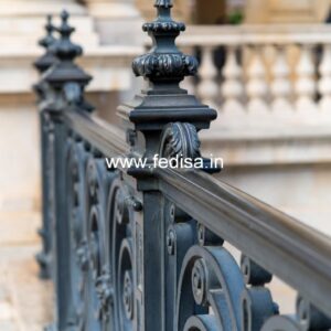 Premium Brass Balcony Railing With Elegant Look Angle Bar Window Grills