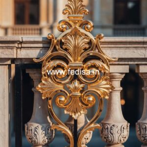 Modern Brass Handrail Design For Elegant Interiors Baranda Ka Grill