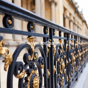 Brass Railing Design With High-end Finish Grill Design For Windows Latest