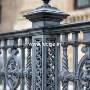 Stylish Brass Staircase Railing For Modern Projects Grill Normal Design