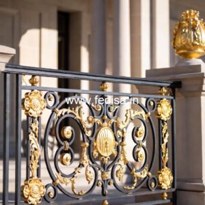Brass Balcony Railing Design For Modern Homes Steel Balcony Grill Price