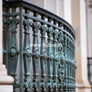 Brass Stair Railing Design For Classic Interiors Iron Window Simple Design