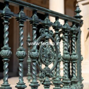 Ornamental Brass Railing Design For Classic Homes Aluminum Window Safety Grill
