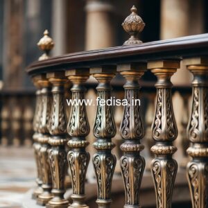 Modern Brass Staircase Railing Design Ideas Iron Boundary Grill Design