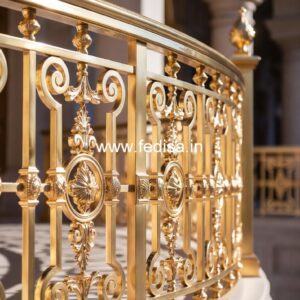 Stylish Brass Railing Design For Interior Decor Mga Design Ng Grills