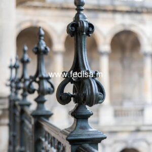 Brass Railing Design With Modern Finish Grill Design For Garage