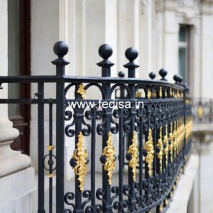 Premium Brass Railing Design For Home Interiors Grill Design With Color