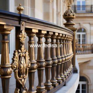 Decorative Brass Stair Railing Design Grill Gate Window Design