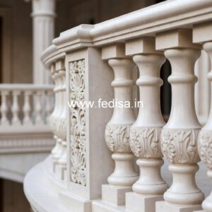 Premium Brass Balcony Railing Collection Minimal Window Grill