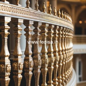 Stylish Brass Railing Design For Interiors MS Grill Design For Door