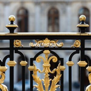 Designer Brass Balcony Railing Collection Box Grill Design Window