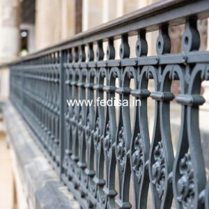 High Quality Brass Balcony Railing For Home Exterior Terrace MS Grill Design