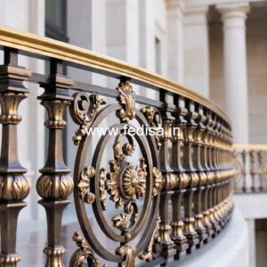 Brass Railing Design For Home Renovation Ideas Loha Window Grill