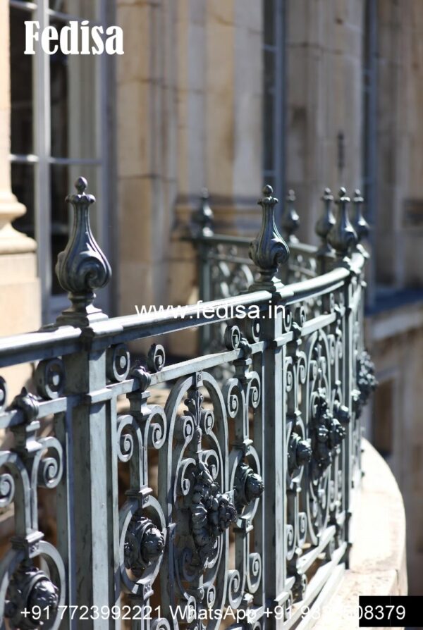 Brass Handrail Design With Luxury Appeal Korean Window Grill Design ...