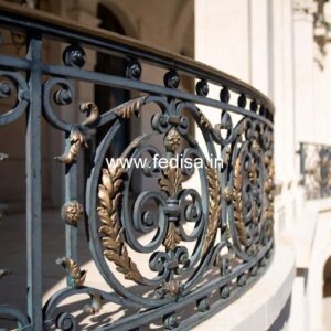 Brass Railing Design For Luxury Interior Projects Front Wall Safety Grill Design