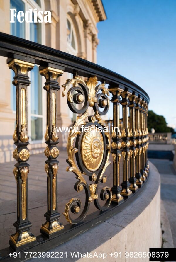 Window Bar Railing Design Brass Balcony Railing Design With Luxury Touch Square Bar Window Grills ...