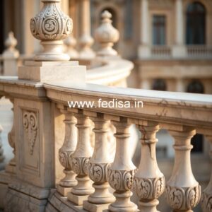 Luxury Brass Balcony Railing For Modern Architecture Window Grill Design Plain